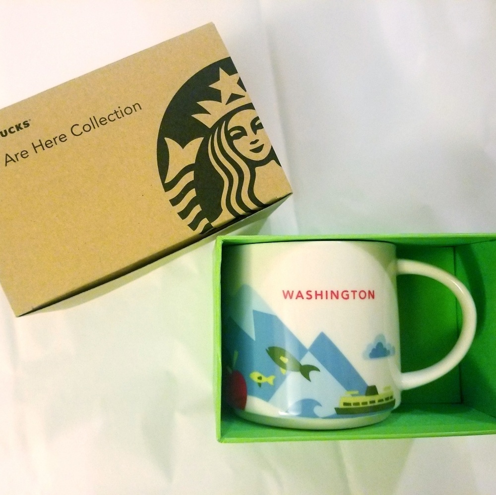 Washington State Starbucks YAH Collectors Mug V1